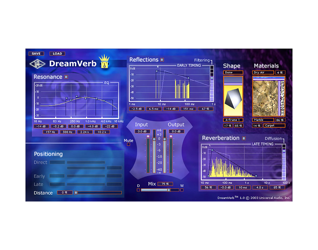 DreamVerb Room Modeler