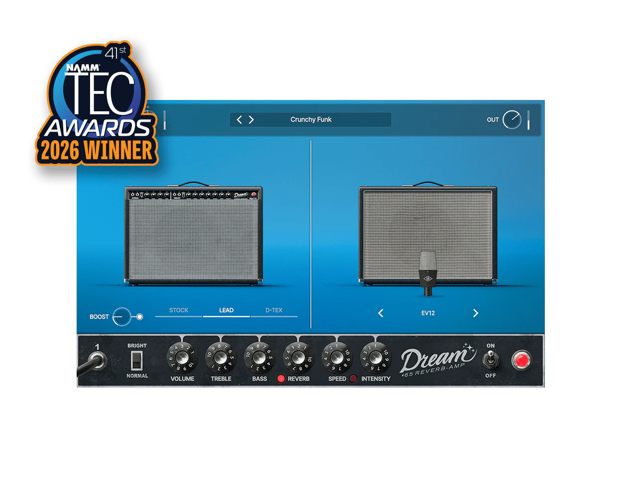 226-uad-dream-65-reverb-amplifier-1.webp UAD Dream '65 Reverb Amplifier